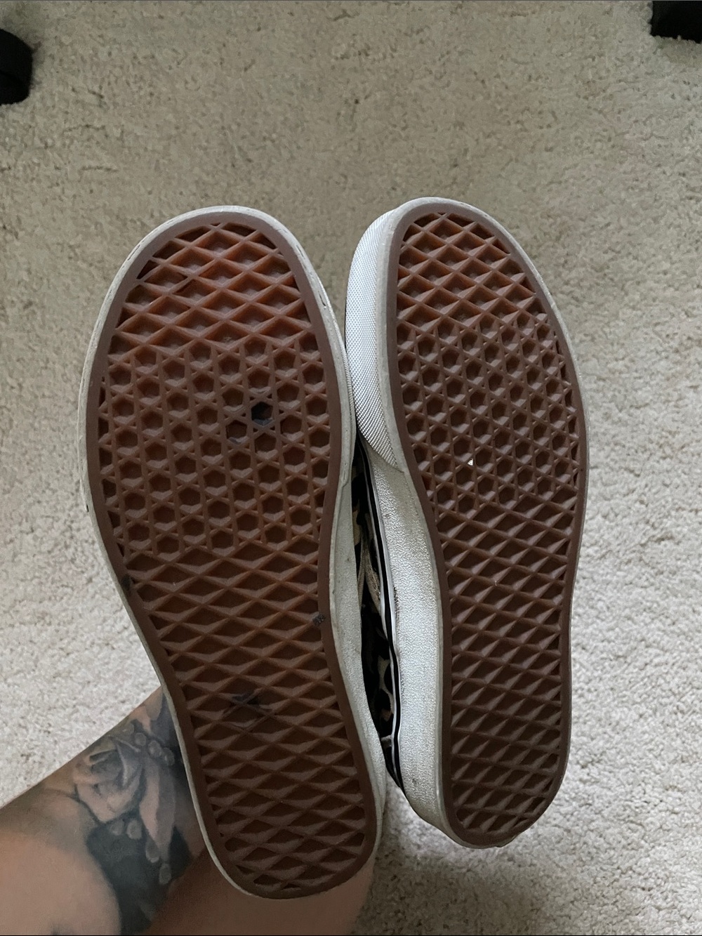 Vans Leopard Print Slip-Ons - Picture 4 of 4
